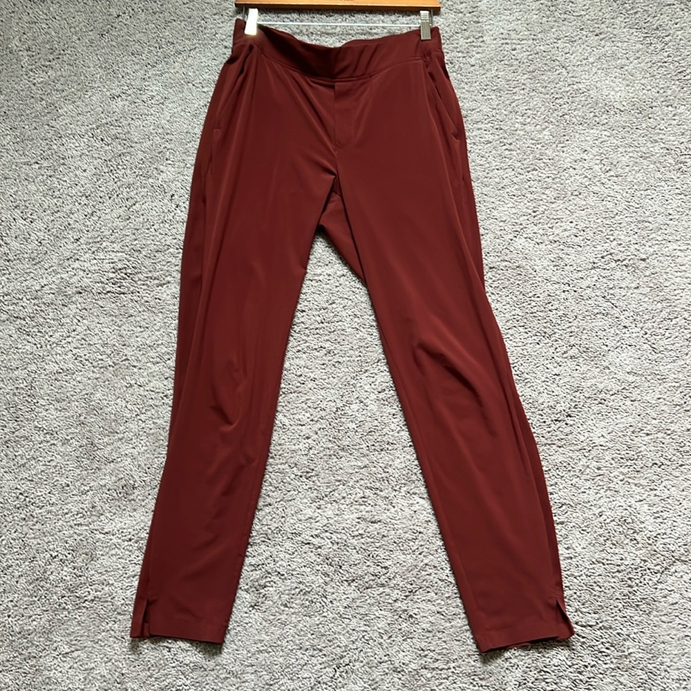 Athleta Brooklyn pant. Size: 8Tall They are a rust color.
